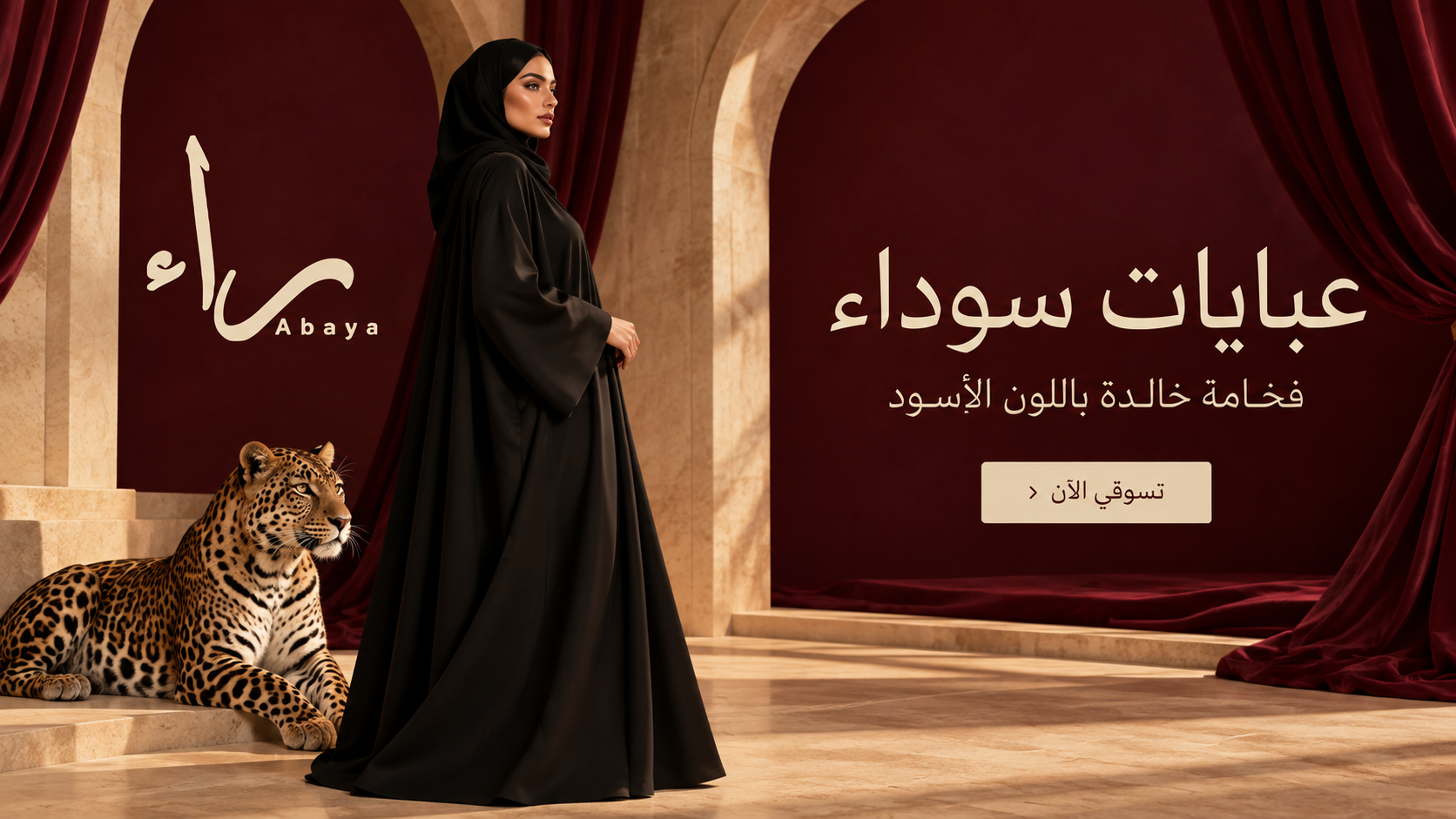 عبايات سوداء